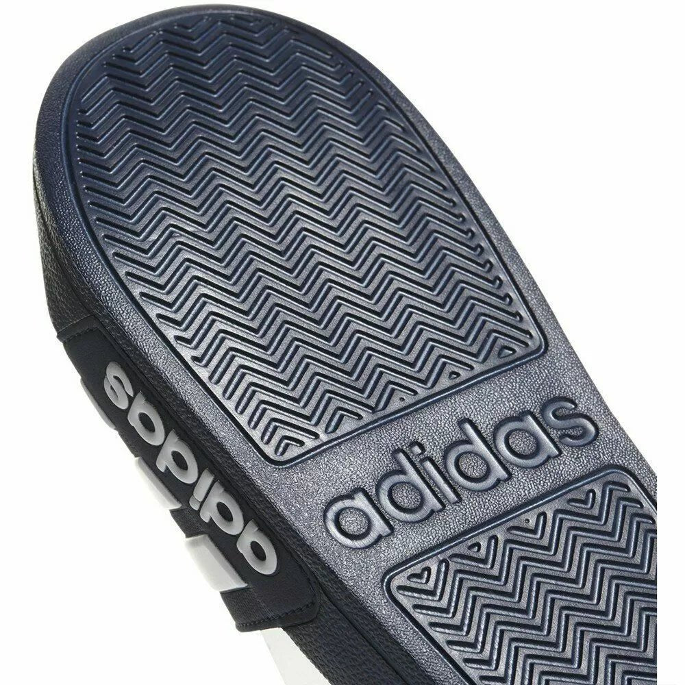 adidas Men's Adilette Shower Slides Navy/White - Best Buy Soccer