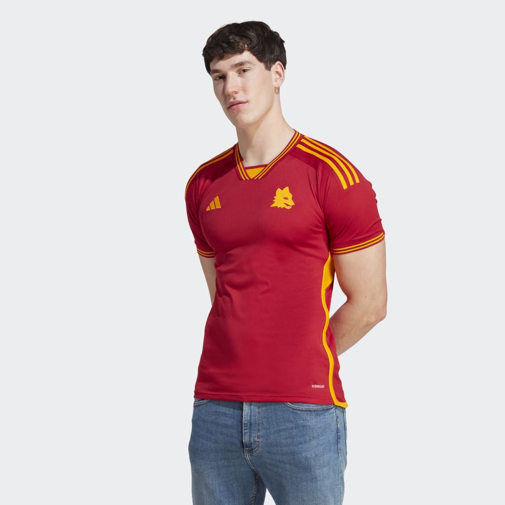 adidas Men's AS Roma Home Jersey 23 - Best Buy Soccer