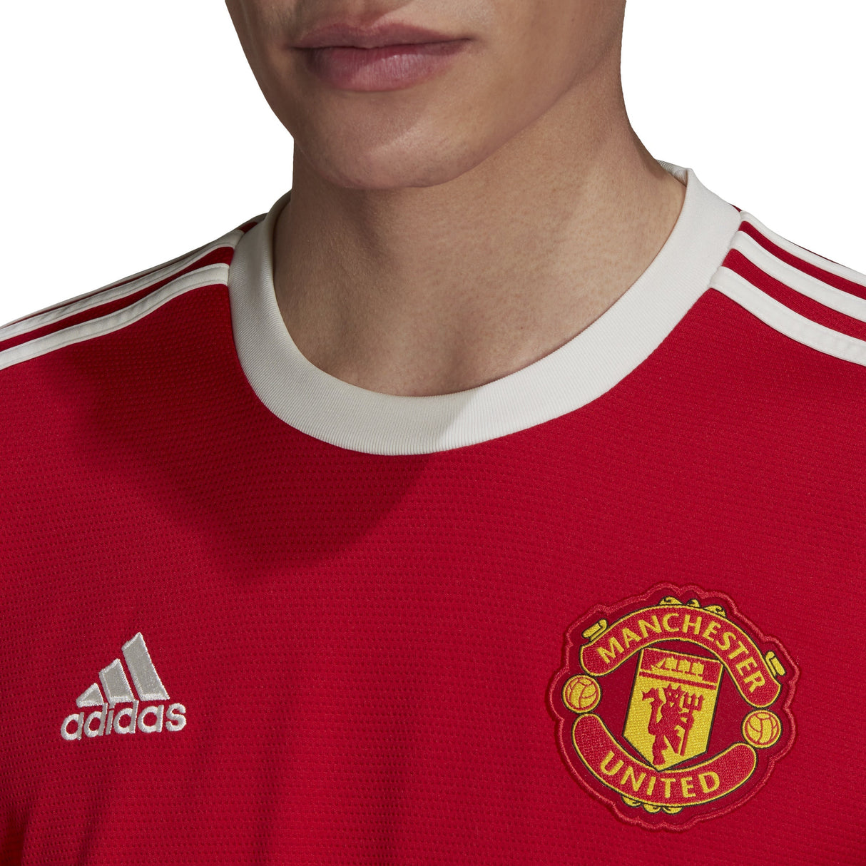 adidas Men's Manchester United Home Jersey 21 - Best Buy Soccer