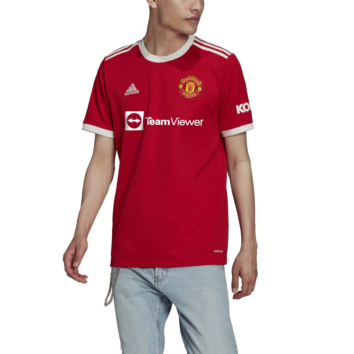 adidas Men's Manchester United Home Jersey 21 - Best Buy Soccer