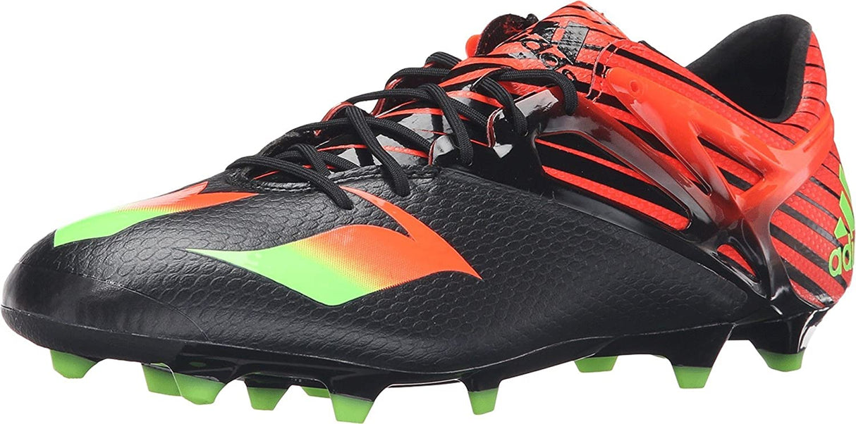 adidas Messi 15.1 FG/AG Multi - Ground Soccer Cleats - Black/Solar Green/Solar Red - Best Buy Soccer
