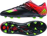 adidas Messi 15.1 FG/AG Multi - Ground Soccer Cleats - Black/Solar Green/Solar Red - Best Buy Soccer