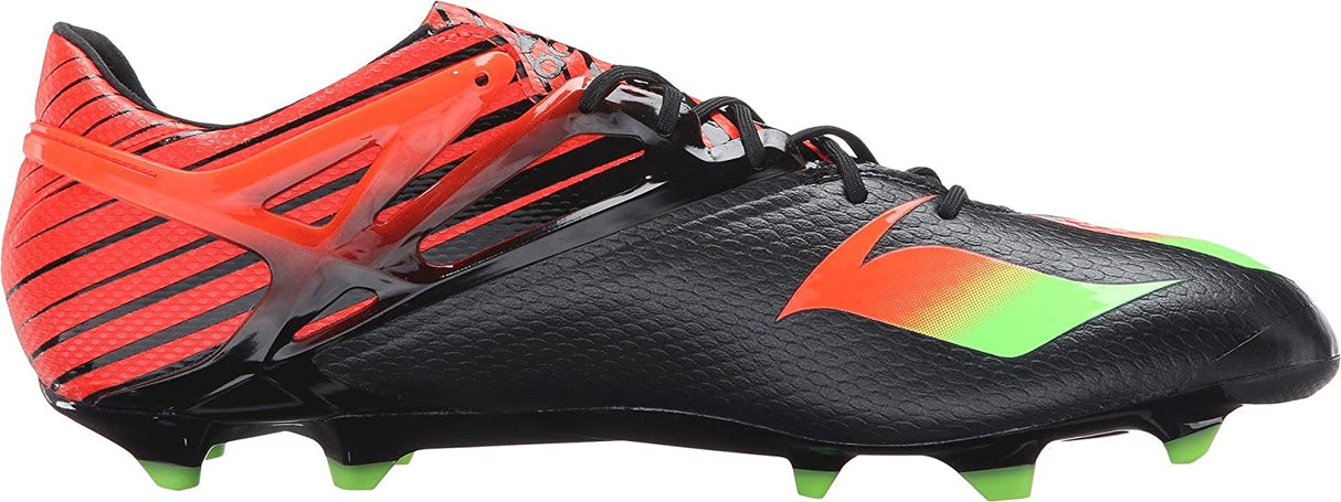 adidas Messi 15.1 FG/AG Multi - Ground Soccer Cleats - Black/Solar Green/Solar Red - Best Buy Soccer