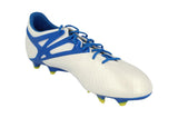 adidas Messi 15.1 FG/AG Multi - Ground Soccer Cleats - White/Blue/Black - Best Buy Soccer