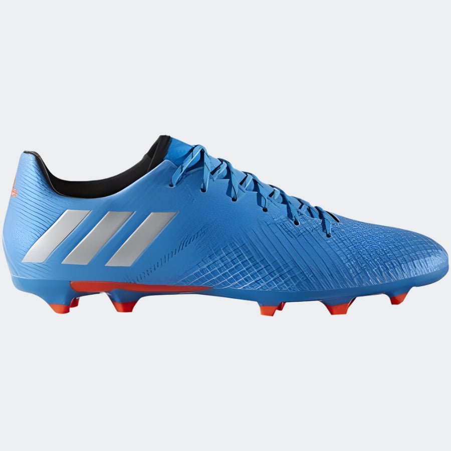 adidas Messi 16.3 FG Firm Ground Soccer Cleats - Shock Blue/Matte Silver/Black - Best Buy Soccer