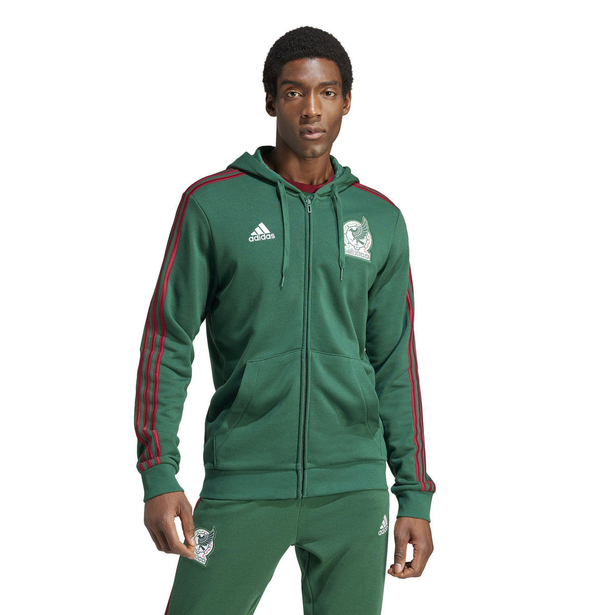 adidas Mexico DNA Full Zip Hoodie - Best Buy Soccer