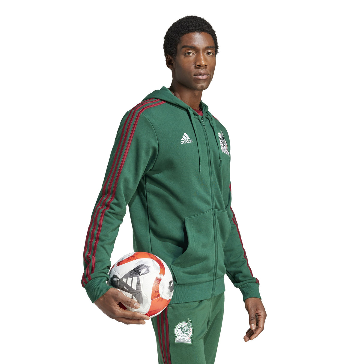 adidas Mexico DNA Full Zip Hoodie - Best Buy Soccer