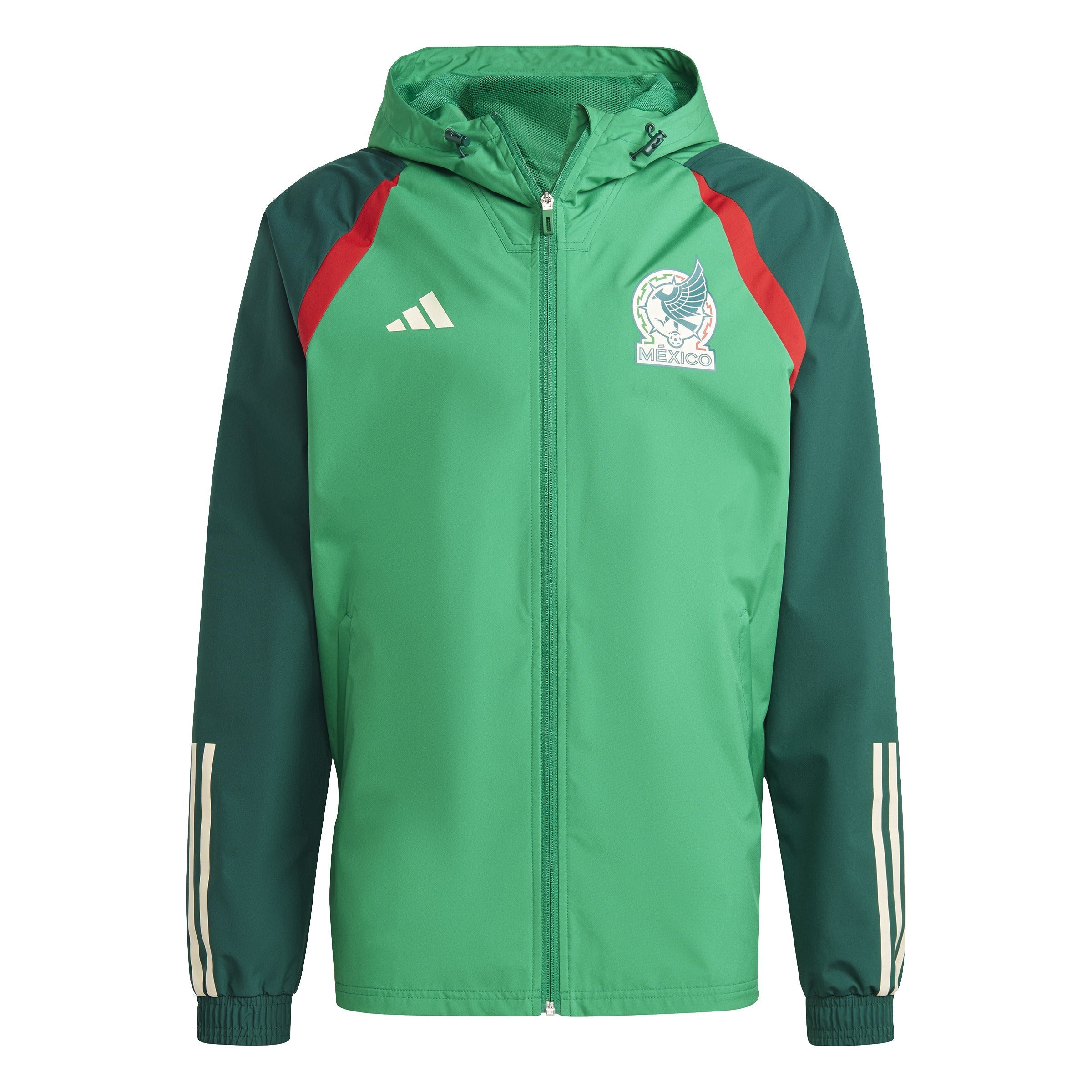 adidas Mexico Tiro 23 All - Weather Jacket - Best Buy Soccer