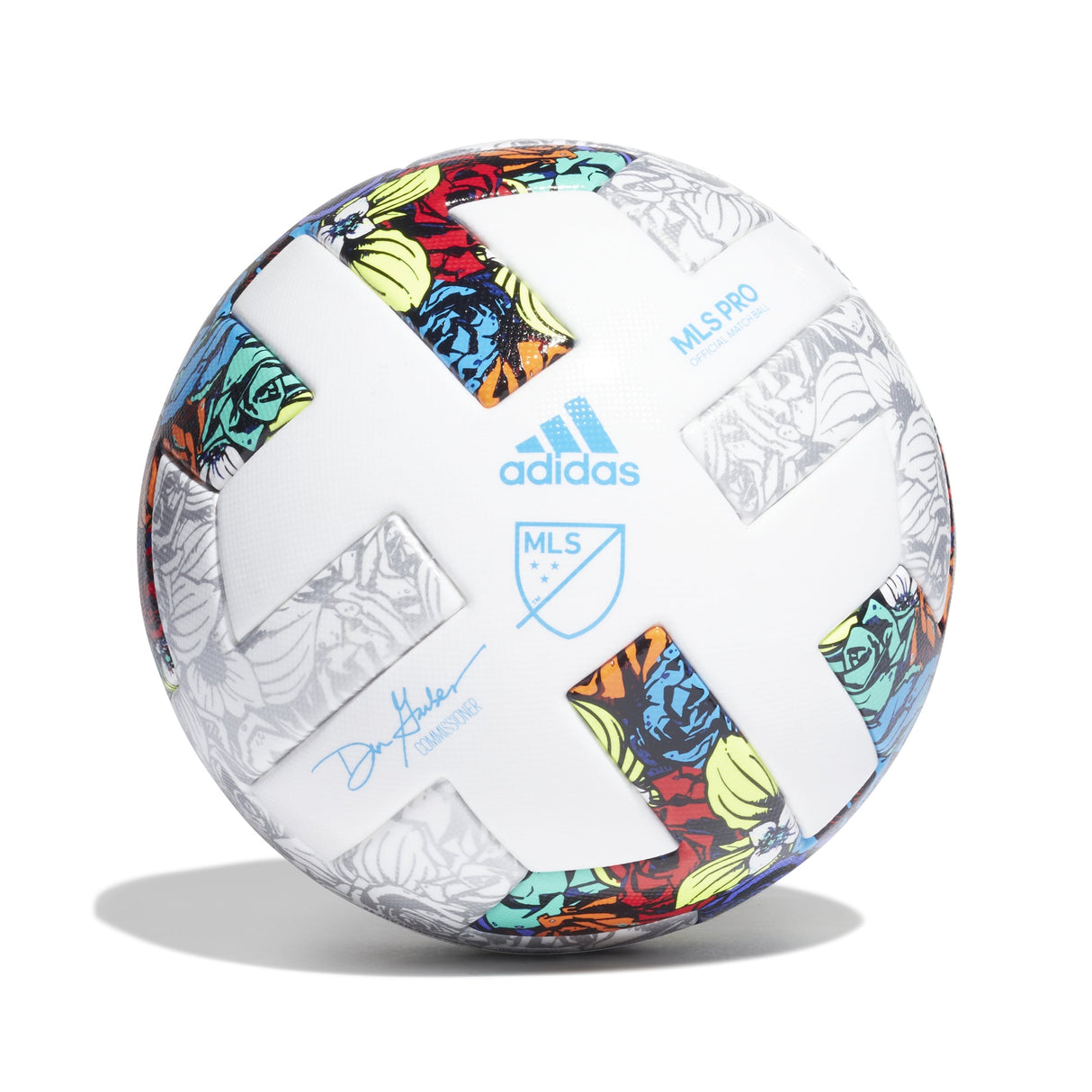 adidas MLS PRO Match Soccer Ball White/Multi - Color - Best Buy Soccer
