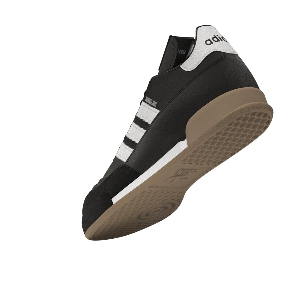 adidas Mundial Goal Indoor Shoes Black/White - Best Buy Soccer