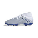 adidas Nemeziz 19.3 FG Firm Ground Youth Soccer Cleats - White/Royal - Best Buy Soccer