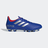 adidas Predator 19.4 Flexible FG Firm Ground Soccer Cleats Blue/Red - Best Buy Soccer