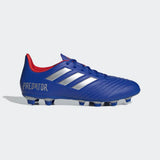 adidas Predator 19.4 Flexible FG Firm Ground Soccer Cleats Blue/Red - Best Buy Soccer