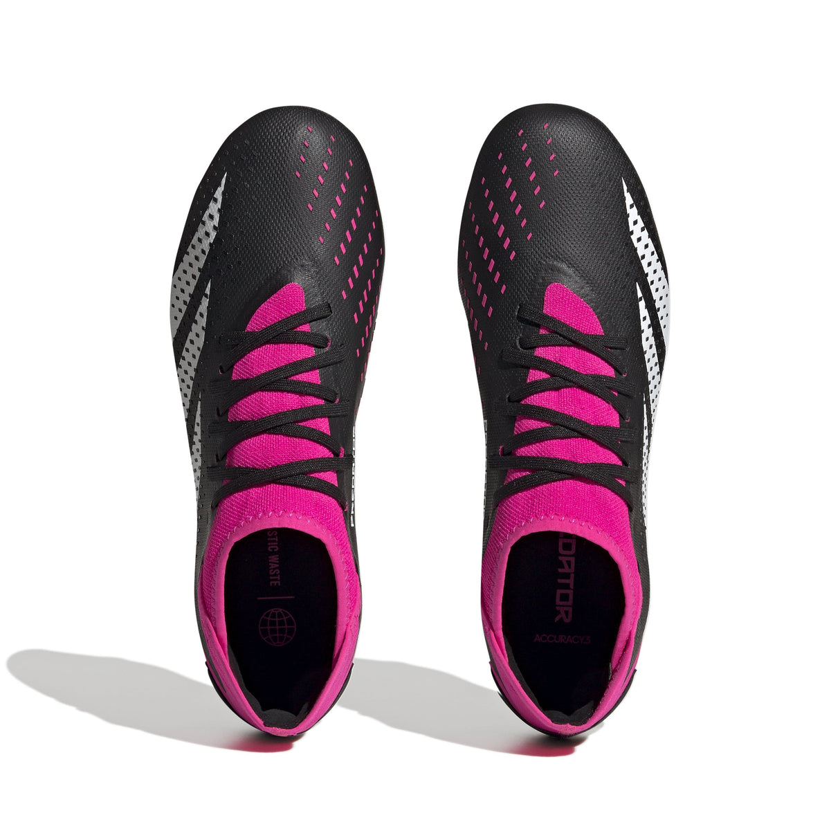 adidas Predator Accuracy.3 FG Firm Ground Soccer Cleats Black/Pink - Best Buy Soccer