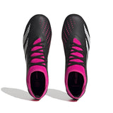 adidas Predator Accuracy.3 FG Firm Ground Soccer Cleats Black/Pink - Best Buy Soccer