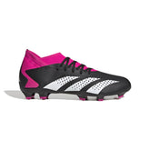adidas Predator Accuracy.3 FG Firm Ground Soccer Cleats Black/Pink - Best Buy Soccer