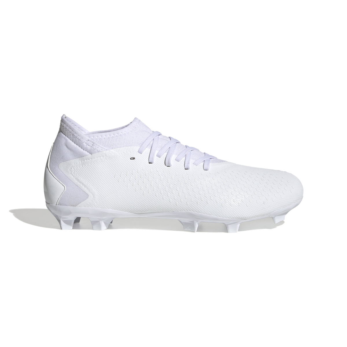 adidas Predator Accuracy+ Firm Ground Soccer Cleats White Black Men Size 13 NEW Adidas Predator Accuracy.1 Low Firm Ground Cleats Soccer  main image 4