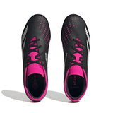 adidas Predator Accuracy.3 Low FG Firm Ground Cleats Black/White/Pink - Best Buy Soccer