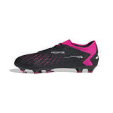 adidas Predator Accuracy.3 Low FG Firm Ground Cleats Black/White/Pink - Best Buy Soccer