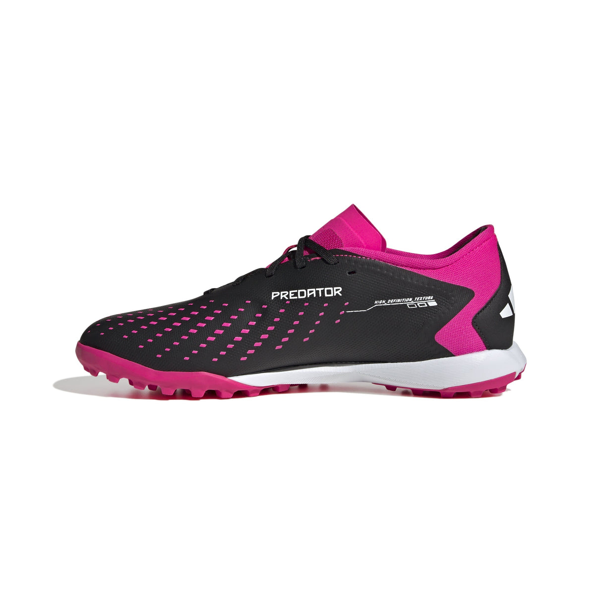 adidas Predator Accuracy.3 TF Turf Shoes Black/White/Pink - Best Buy Soccer