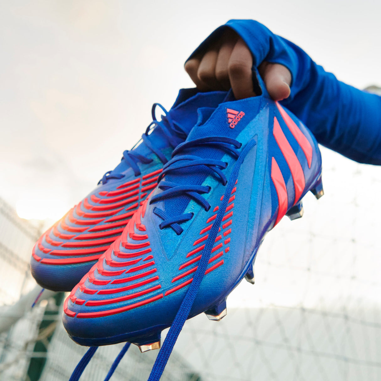 adidas Predator Edge.1 FG Firm Ground Boots Hi - Res Blue/Turbo/Hi - Res Blue - Best Buy Soccer