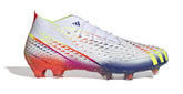 adidas Predator Edge.1 FG Firm Ground Boots White/Solar Yellow/Power Blue - Best Buy Soccer