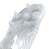 adidas Predator Elite Laceless FG Firm Ground Soccer Cleats - White/Silver Metallic/White - Best Buy Soccer