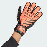adidas Predator Match Fingersave Gloves Orange/Black - Best Buy Soccer