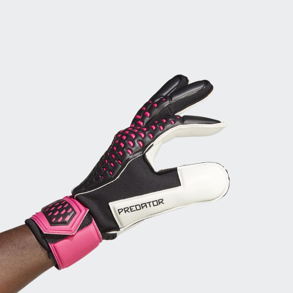 adidas Predator Match Goalkeeper Gloves Black/White - Best Buy Soccer