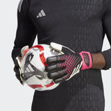 adidas Predator Match Goalkeeper Gloves Black/White - Best Buy Soccer
