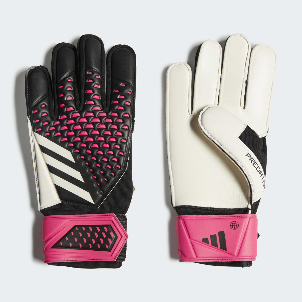 adidas Predator Match Goalkeeper Gloves Black/White - Best Buy Soccer