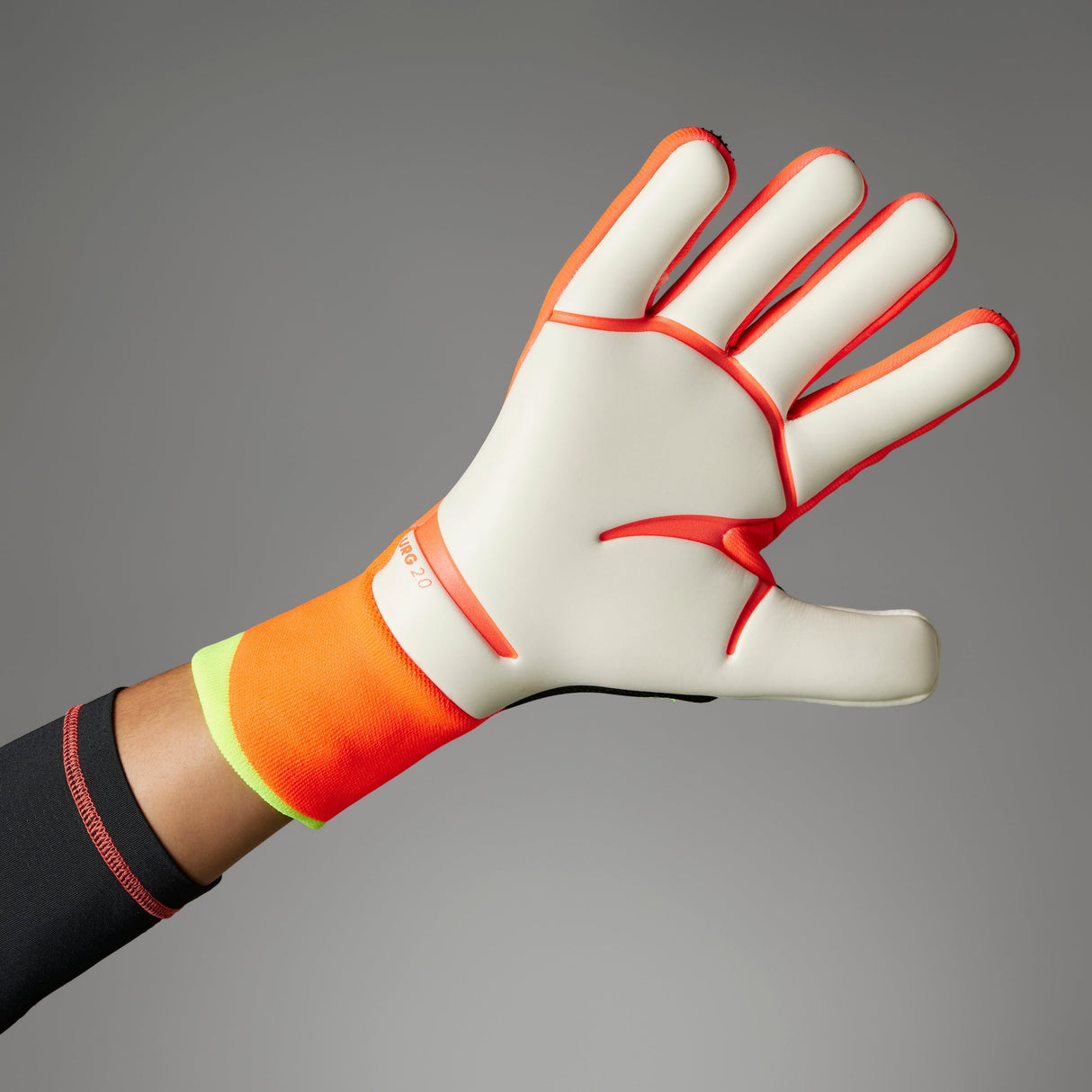 adidas Predator Pro Goalkeeper Gloves Black/Solar Red/Yellow - Best Buy Soccer