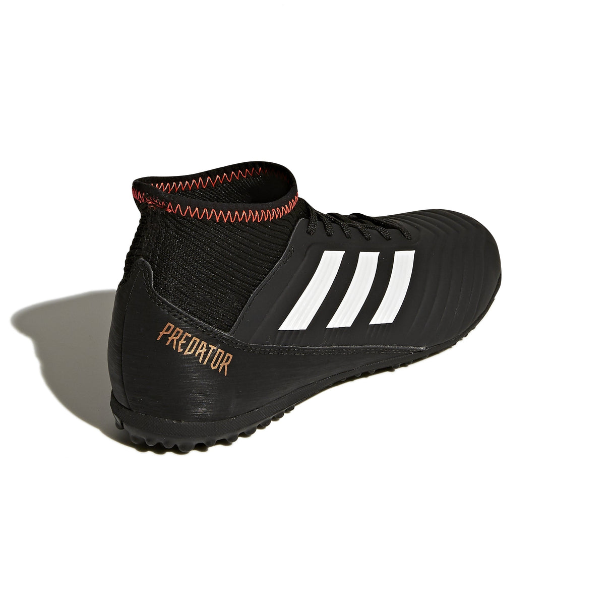 adidas Predator Tango 18.3 TF Turf Youth Soccer Cleats - Black/White/Solar Red - Best Buy Soccer