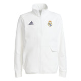 adidas Real Madrid Anthem Jacket - White - Best Buy Soccer