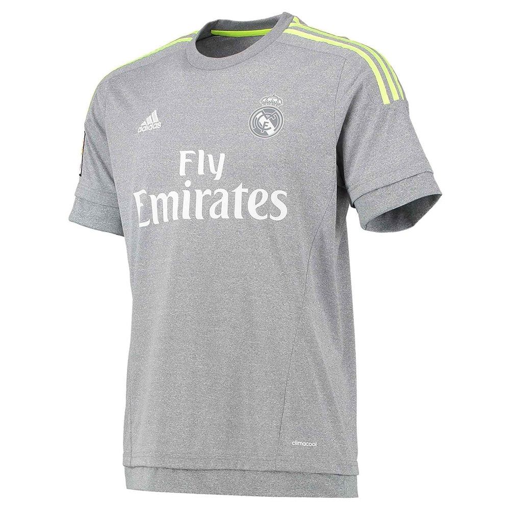 adidas Real Madrid Away Jersey 15 Grey - Best Buy Soccer