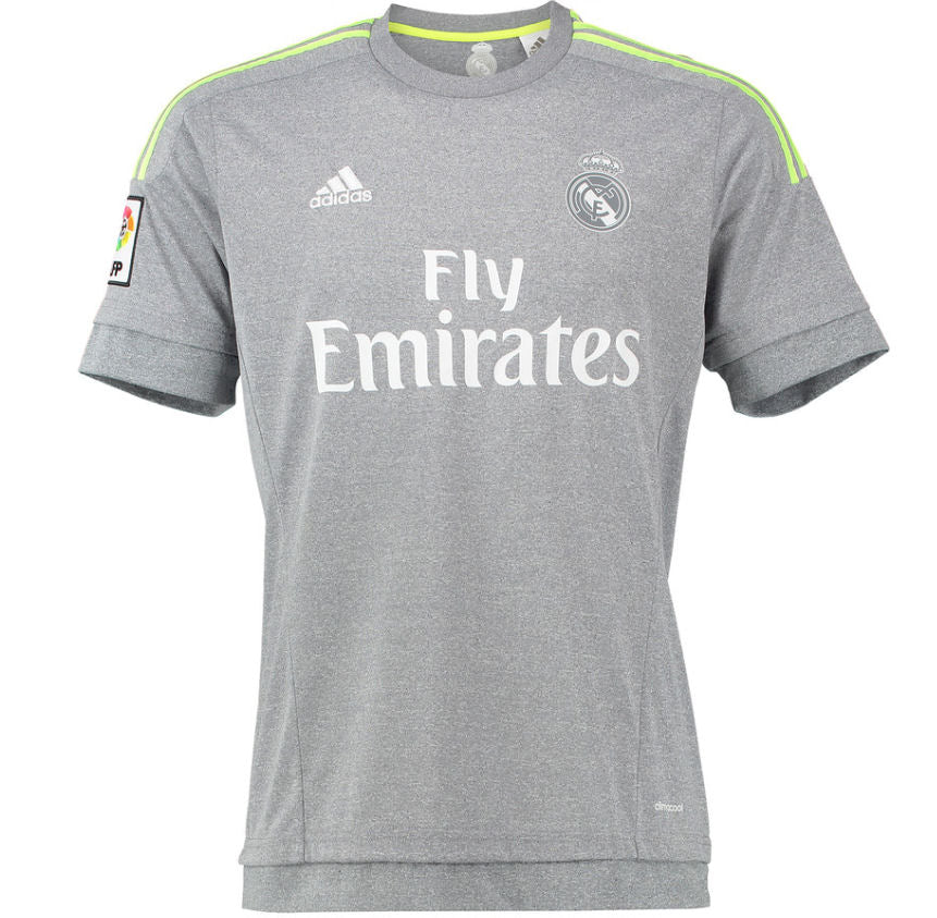 adidas Real Madrid Away Jersey Youth 15 Grey/ - Best Buy Soccer