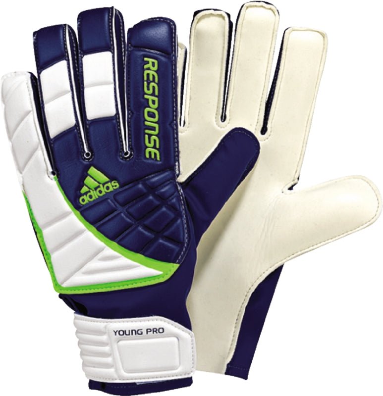 adidas Response Young Pro Goalkeeper Gloves Navy/White - Best Buy Soccer