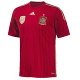 adidas Spain Home Jersey 14 Red Youth - Best Buy Soccer