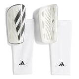 adidas Tiro League Shin Guards White/Black/Silver - Best Buy Soccer