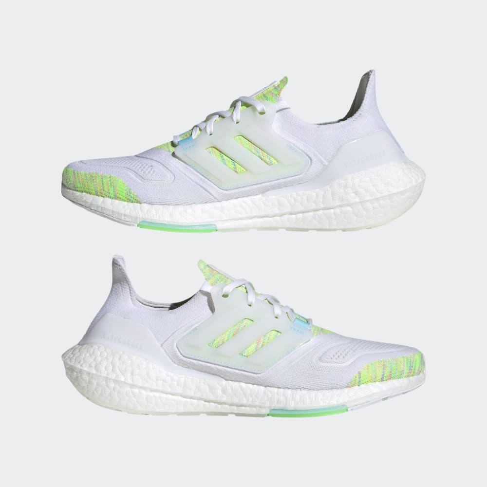 adidas Ultraboost 22 White/White/Bliss Blue - Best Buy Soccer