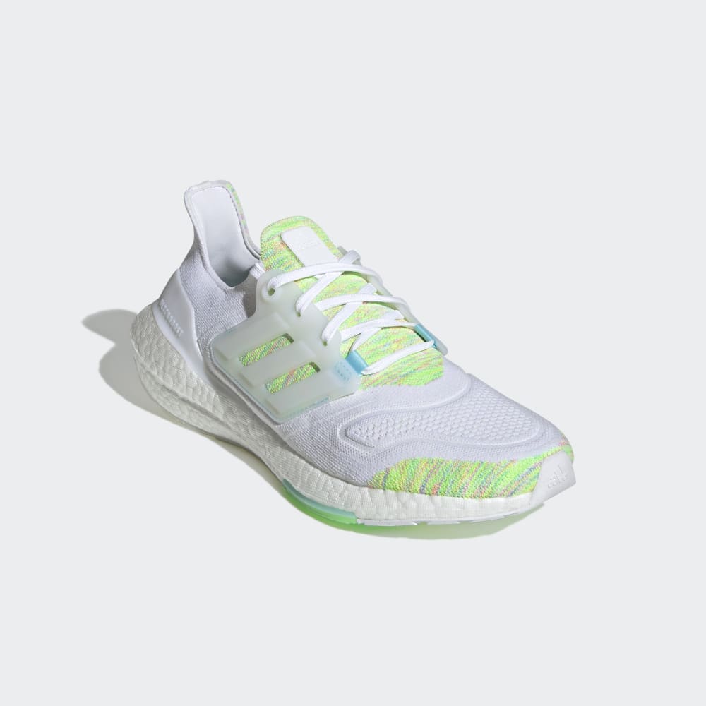 adidas Ultraboost 22 White/White/Bliss Blue - Best Buy Soccer