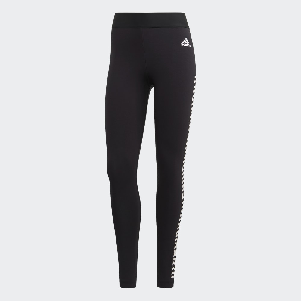 adidas Women's Graphic High - Rise Cotton Tights Black - Best Buy Soccer