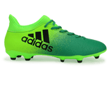 adidas X 16.3 FG Solar Green/Core Black/Core Green - Best Buy Soccer
