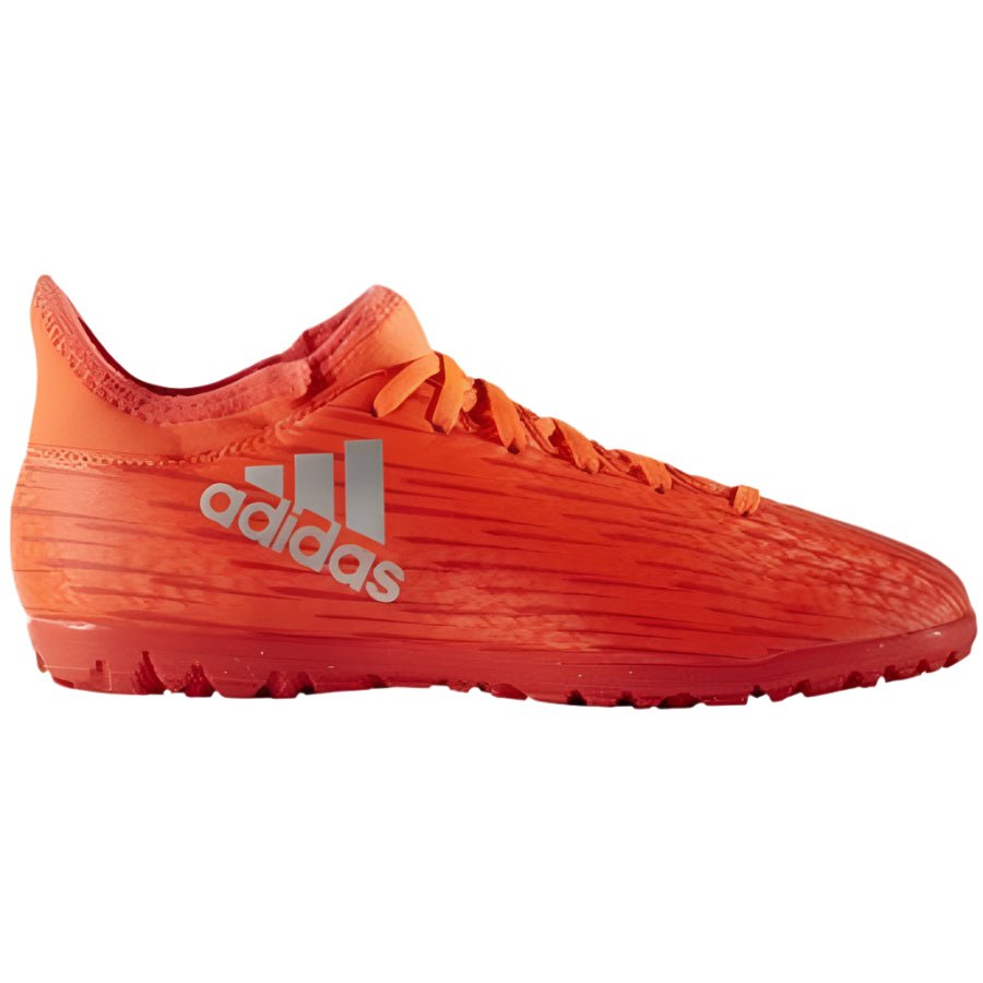 adidas X 16.3 TF Turf Youth Soccer Cleats - Solar Red/Silver Metallic/Hi - Res Red - Best Buy Soccer