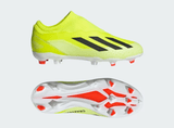 adidas X Crazyfast League Laceless FG Junior Firm Ground Soccer Cleats - Best Buy Soccer