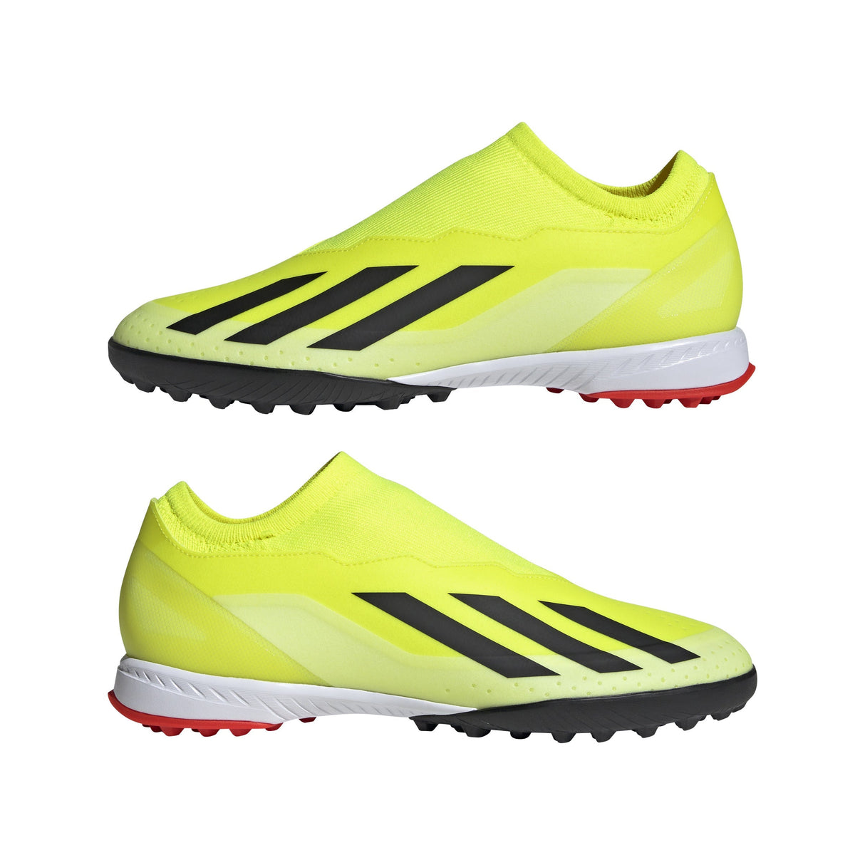 adidas X Crazyfast League LL TF Laceless Turf Boots Solar Yellow/Black/White - Best Buy Soccer