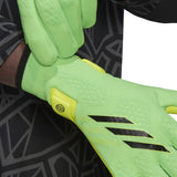 adidas X PRO Goalkeeper Gloves Green/Black/Solar Yellow - Best Buy Soccer