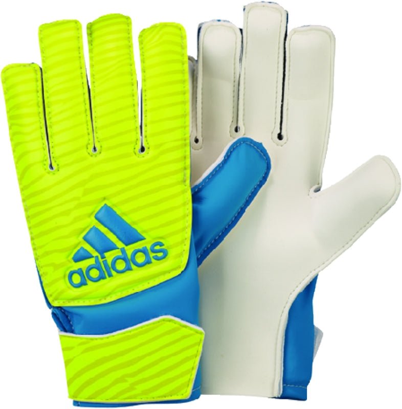 adidas X Training Goalkeeper Gloves Yellow/Blue - Best Buy Soccer