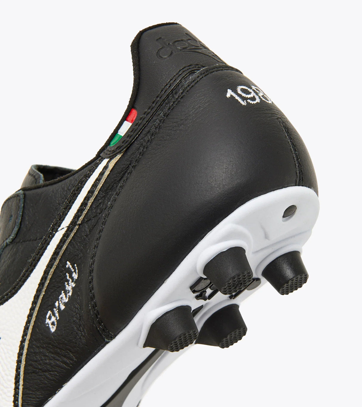 Diadora Brasil Italy OG LT+MDPU FG Firm Ground Soccer Cleats Black/White - Best Buy Soccer