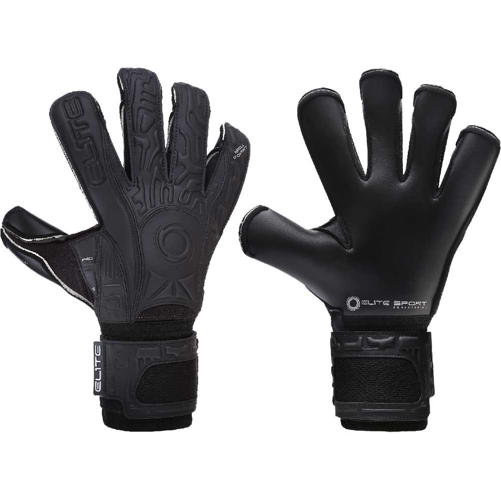 Elite Sport Black Solo Goalkeeper Glove Black - Best Buy Soccer